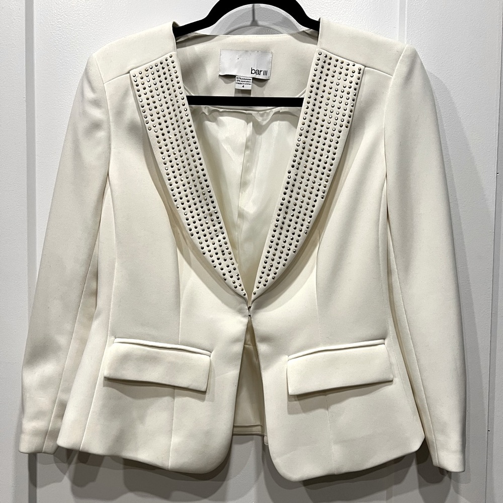 Bar III Beige Blazer